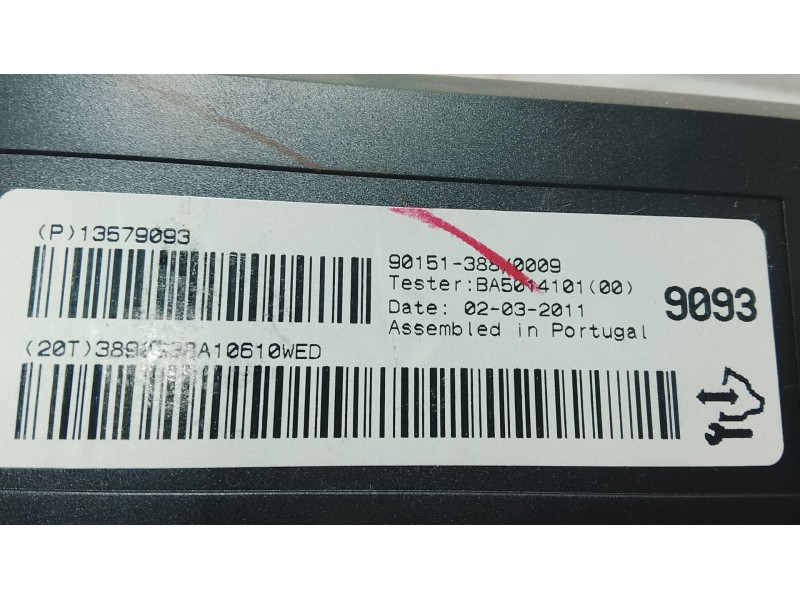 Recambio de modulo electronico para opel meriva b monospace (s10) 1.7 cdti (75) referencia OEM IAM   