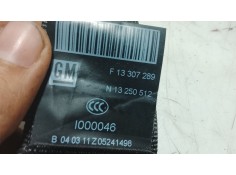 Recambio de cinturon seguridad trasero derecho para opel meriva b monospace (s10) 1.7 cdti (75) referencia OEM IAM 13364133   2