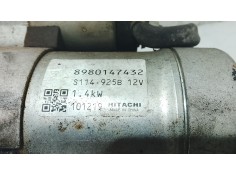 Recambio de motor arranque para opel meriva b monospace (s10) 1.7 cdti (75) referencia OEM IAM 95524890   2
