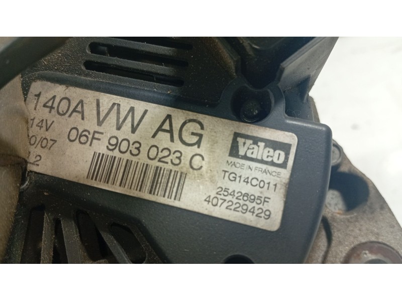 Recambio de alternador para volkswagen golf v (1k1) 1.6 referencia OEM IAM 06F903023FX  