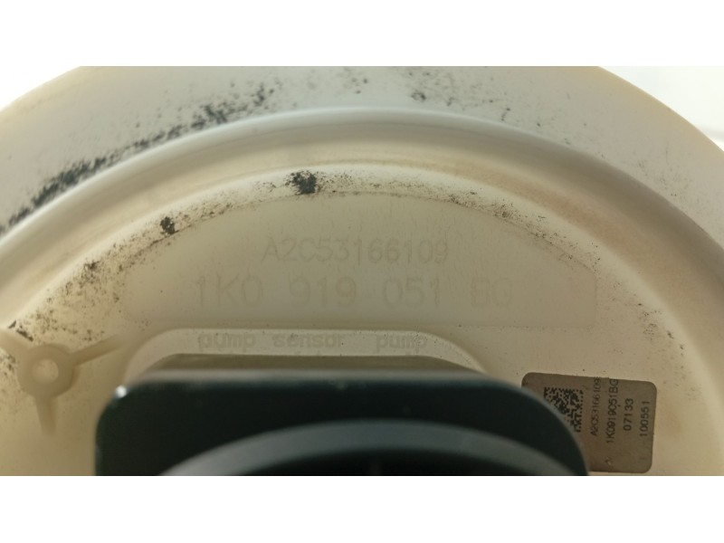 Recambio de aforador para volkswagen golf v (1k1) 1.6 referencia OEM IAM 1K0919051AP  