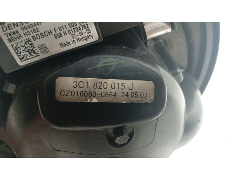 Recambio de ventilador calefaccion para volkswagen golf v (1k1) 1.6 referencia OEM IAM 1K1820015Q  