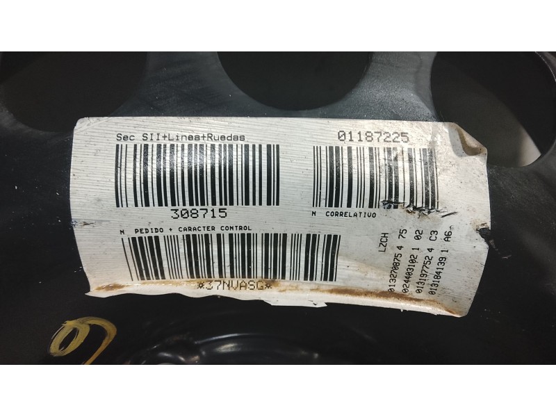 Recambio de neumatico repuesto para opel meriva b monospace (s10) 1.7 cdti (75) referencia OEM IAM   