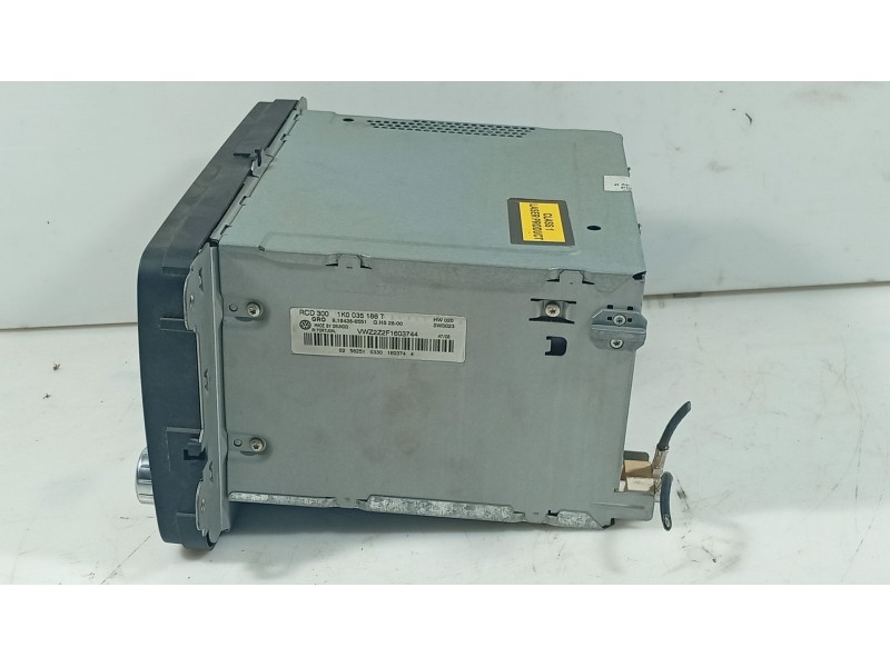 Recambio de sistema audio / radio cd para volkswagen golf v (1k1) 1.6 referencia OEM IAM   