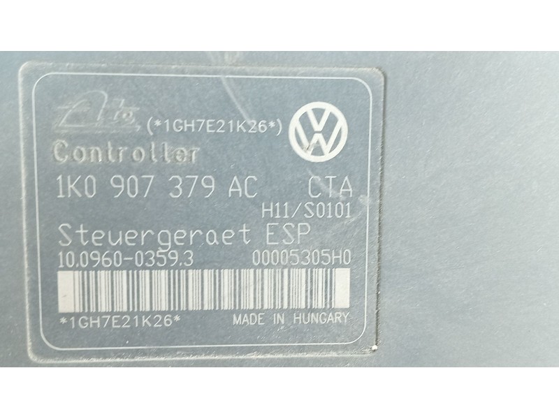 Recambio de abs para volkswagen golf v (1k1) 1.6 referencia OEM IAM   