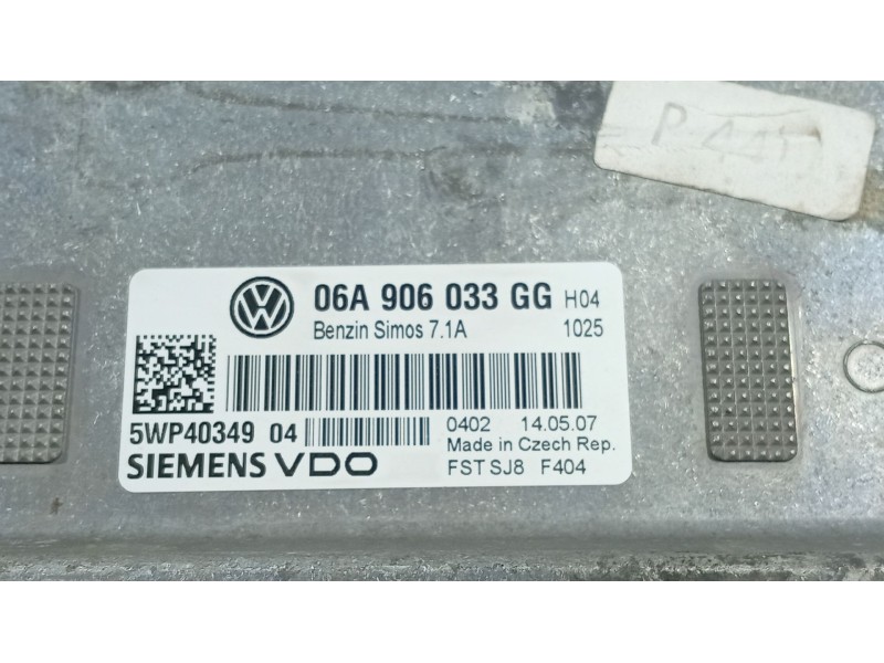 Recambio de centralita motor uce para volkswagen golf v (1k1) 1.6 referencia OEM IAM   