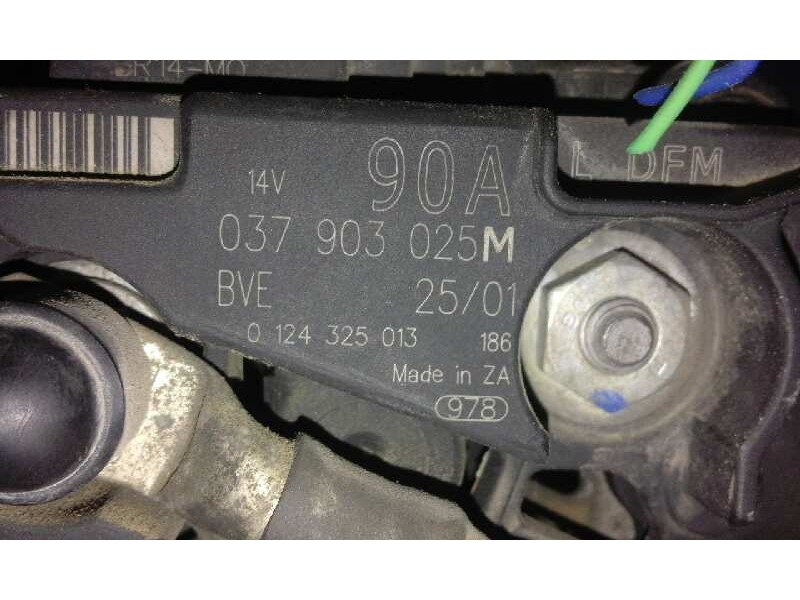 Recambio de alternador para seat ibiza (6l1) 1.4 16v   |   0.02 - ... | 2002 | 75 cv / 55 kw referencia OEM IAM   