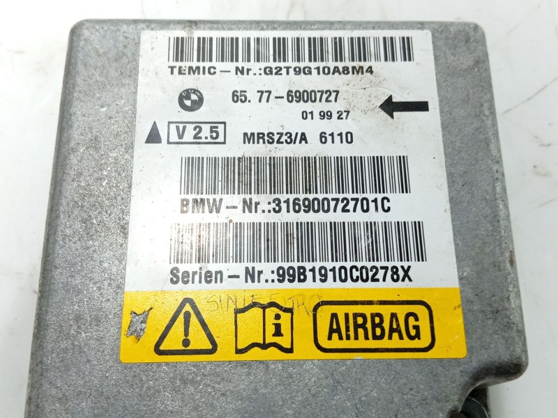 Recambio de centralita airbag para bmw 7 (e38) 730 d referencia OEM IAM   