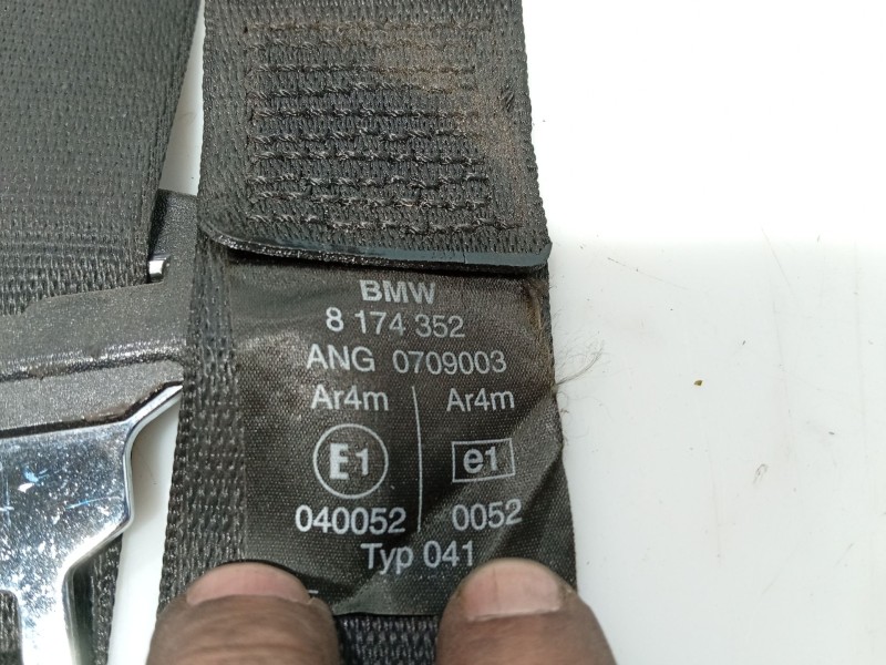 Recambio de cinturon seguridad trasero izquierdo para bmw 7 (e38) 730 d referencia OEM IAM 72118174352  