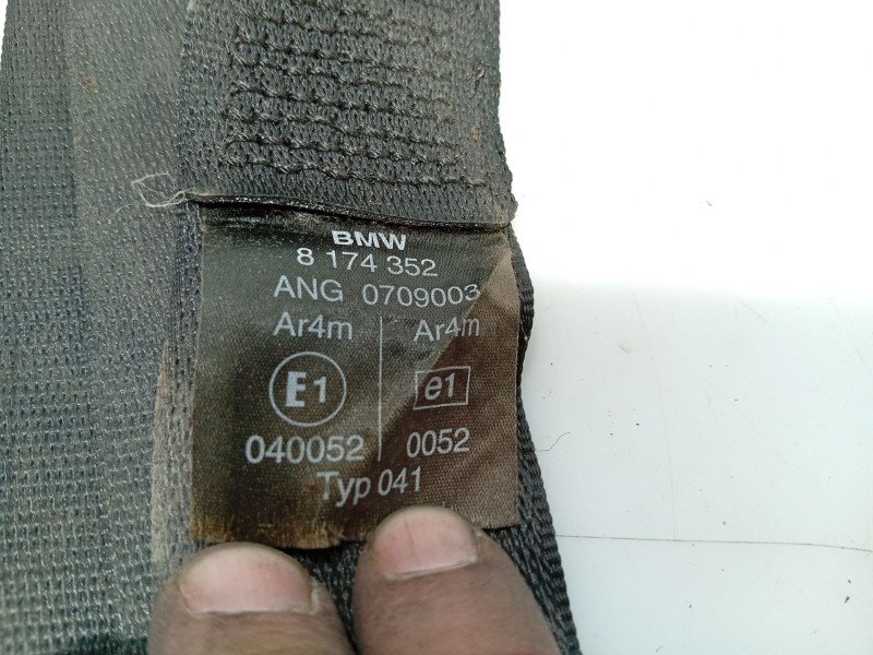 Recambio de cinturon seguridad trasero derecho para bmw 7 (e38) 730 d referencia OEM IAM 72118174352  