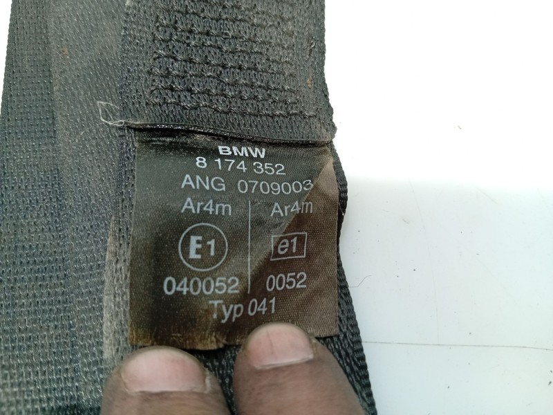 Recambio de cinturon seguridad trasero derecho para bmw 7 (e38) 730 d referencia OEM IAM 72118174352  