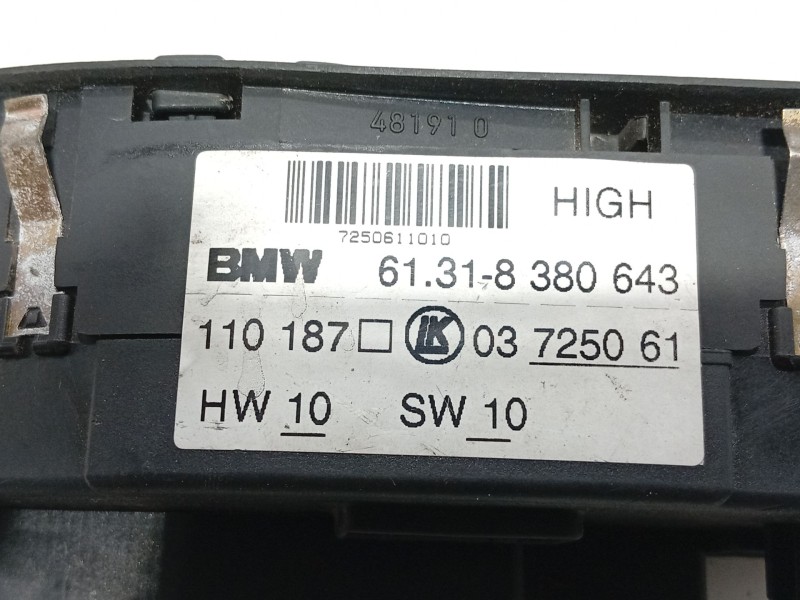 Recambio de mando elevalunas delantero izquierdo para bmw 7 (e38) 730 d referencia OEM IAM   