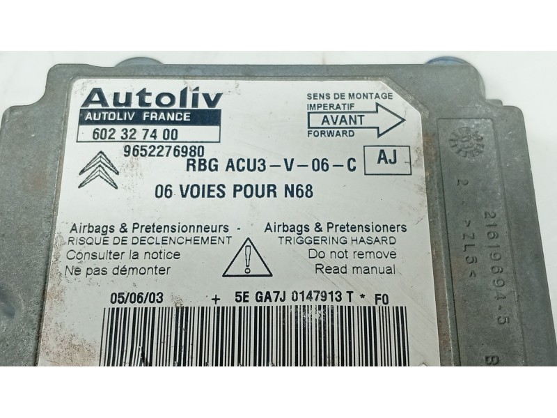 Recambio de modulo electronico para citroën xsara picasso (n68) 2.0 hdi referencia OEM IAM   