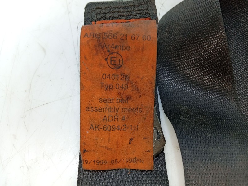 Recambio de cinturon seguridad delantero derecho para bmw 7 (e38) 730 d referencia OEM IAM 72118162704  