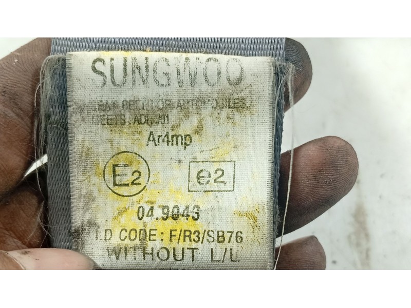 Recambio de cinturon seguridad delantero izquierdo para hyundai accent ii sedán (lc) 1.3 referencia OEM IAM   