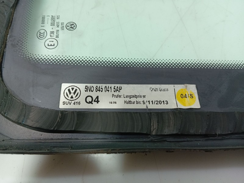 Recambio de luna custodia trasera izquierda para volkswagen tiguan (5n_) 2.0 tdi referencia OEM IAM   