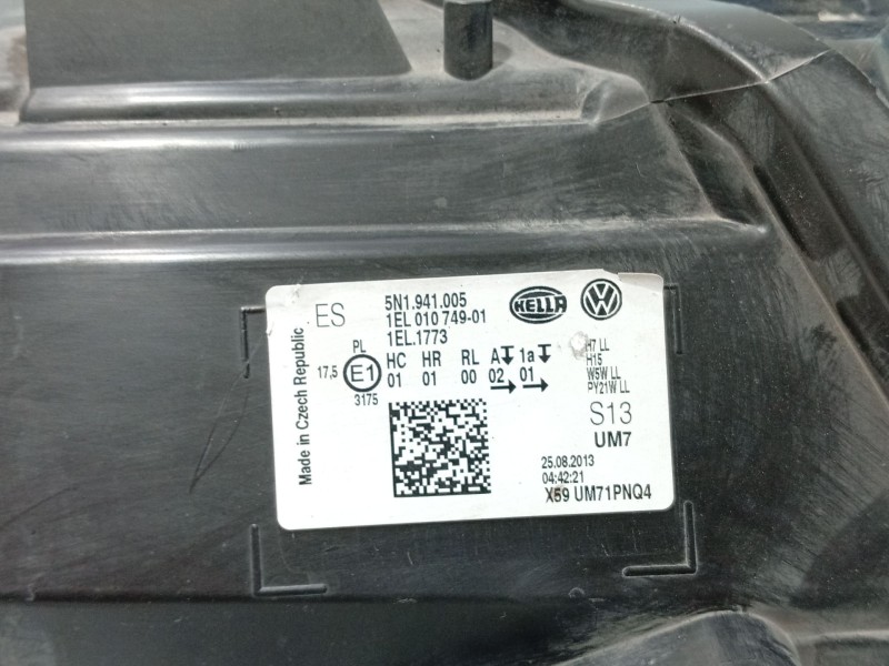 Recambio de faro izquierdo para volkswagen tiguan (5n_) 2.0 tdi referencia OEM IAM   