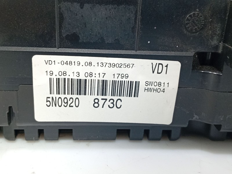 Recambio de cuadro instrumentos para volkswagen tiguan (5n_) 2.0 tdi referencia OEM IAM   