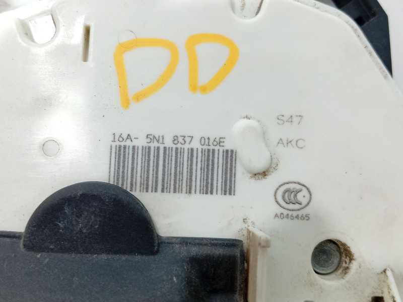 Recambio de cerradura puerta delantera derecha para volkswagen tiguan (5n_) 2.0 tdi referencia OEM IAM   