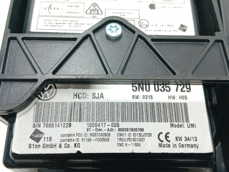Recambio de modulo electronico para volkswagen tiguan (5n_) 2.0 tdi referencia OEM IAM   