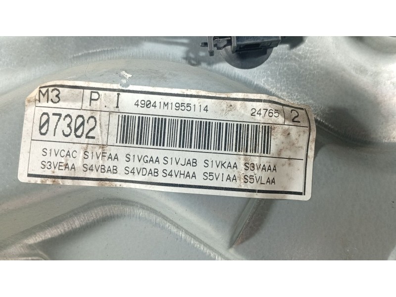Recambio de elevalunas trasero izquierdo para seat toledo ii (1m2) 1.6 16v referencia OEM IAM   