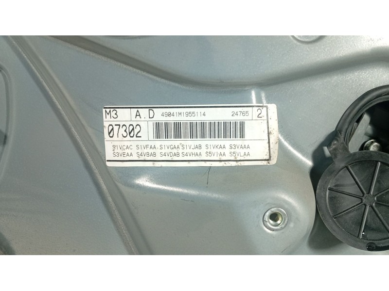 Recambio de elevalunas delantero derecho para seat toledo ii (1m2) 1.6 16v referencia OEM IAM   