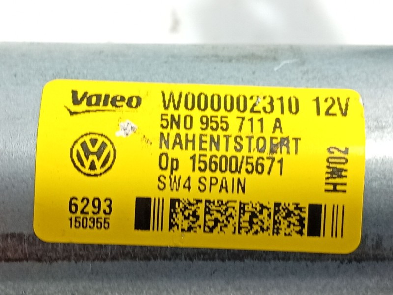 Recambio de motor limpia trasero para volkswagen tiguan (5n_) 2.0 tdi referencia OEM IAM   