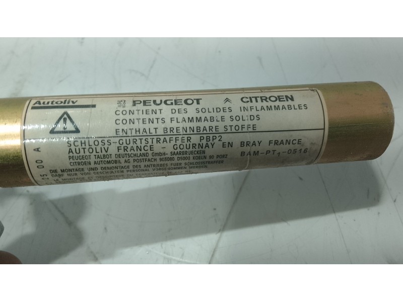 Recambio de anclaje cinturon delantero derecho para peugeot 406 coupé (8c) 2.0 16v referencia OEM IAM   