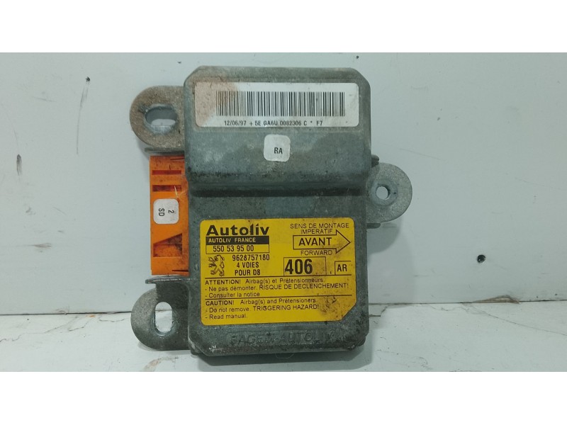 Recambio de centralita airbag para peugeot 406 coupé (8c) 2.0 16v referencia OEM IAM   