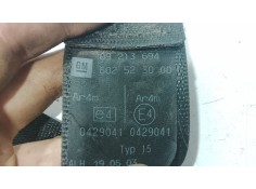 Recambio de cinturon seguridad trasero izquierdo para opel agila a (h00) 1.2 16v (f68) referencia OEM IAM    2