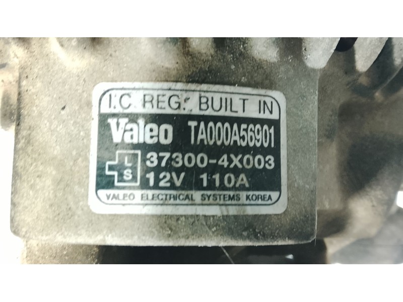 Recambio de alternador para kia carnival ii (gq) 2.9 crdi referencia OEM IAM   