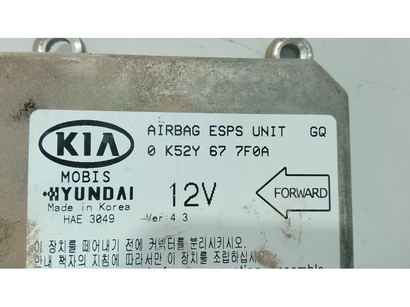 Recambio de centralita airbag para kia carnival ii (gq) 2.9 crdi referencia OEM IAM   