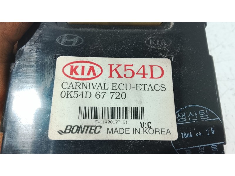 Recambio de modulo electronico para kia carnival ii (gq) 2.9 crdi referencia OEM IAM   