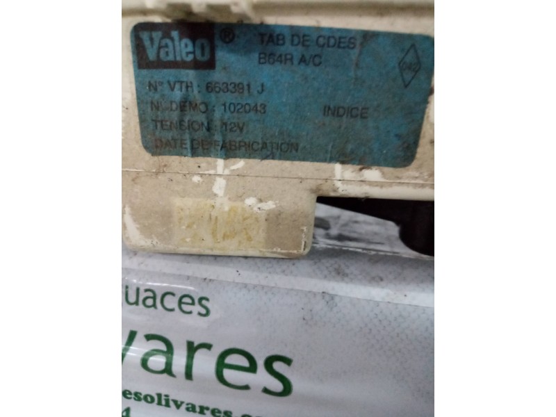 Recambio de mando calefaccion / aire acondicionado para  referencia OEM IAM 663391J  