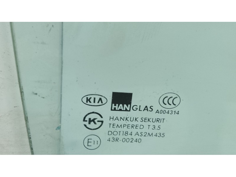 Recambio de luna delantera derecha para kia carnival ii (gq) 2.9 crdi referencia OEM IAM   