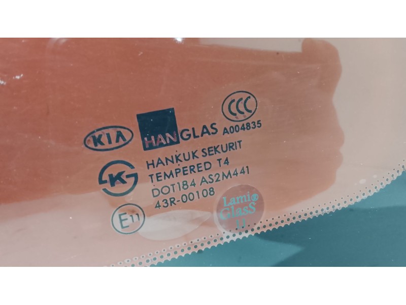 Recambio de luna custodia trasera izquierda para kia carnival ii (gq) 2.9 crdi referencia OEM IAM   