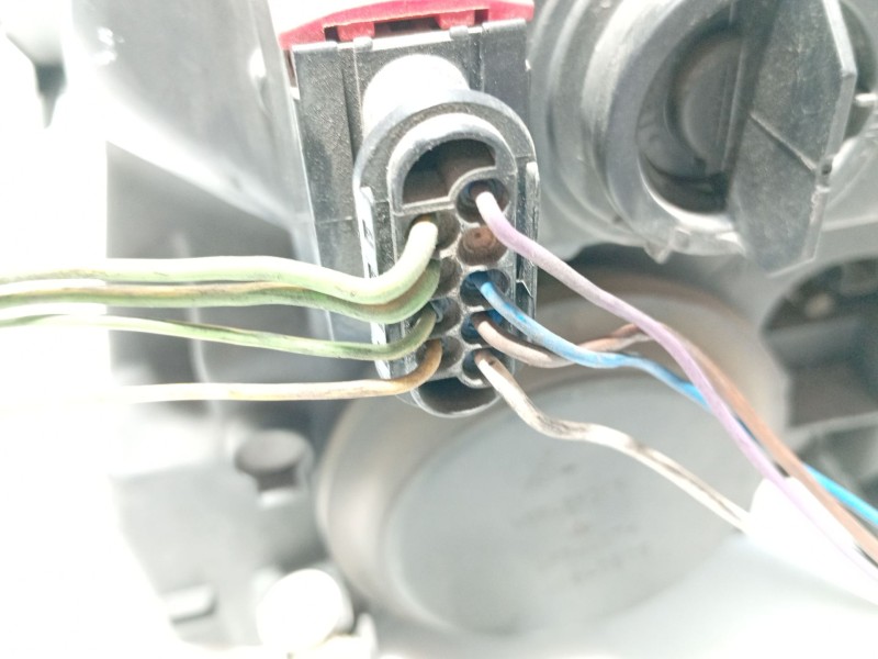 Recambio de faro derecho para citroën c2 (jm_) 1.4 hdi referencia OEM IAM 620670  