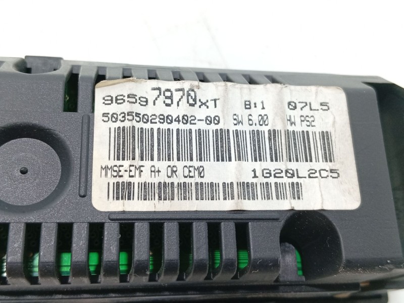 Recambio de pantalla multifuncion para citroën c2 (jm_) 1.4 hdi referencia OEM IAM   