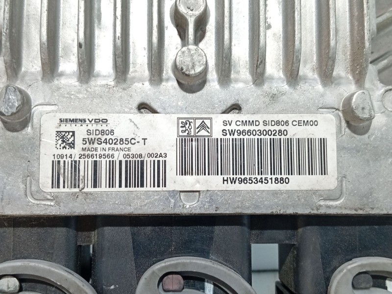 Recambio de centralita motor uce para citroën c2 (jm_) 1.4 hdi referencia OEM IAM   