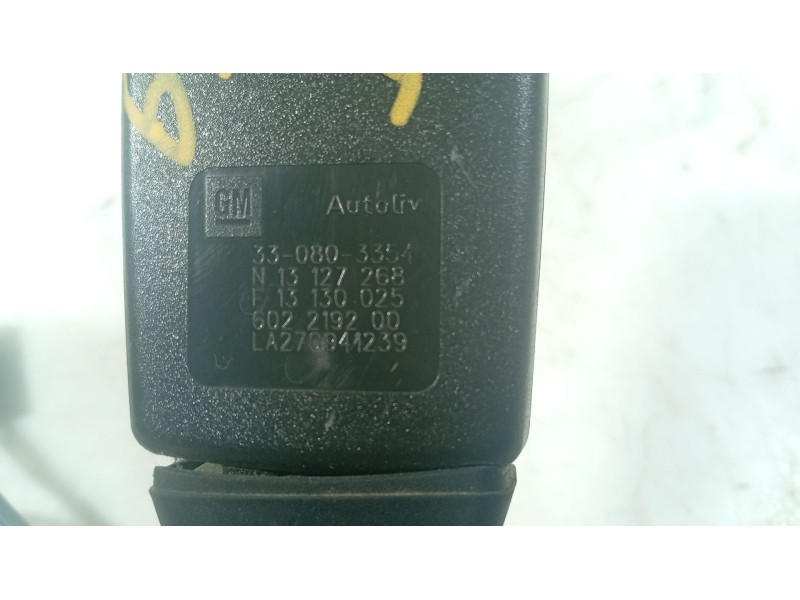 Recambio de anclaje cinturon delantero izquierdo para opel astra h (a04) 1.4 (l48) referencia OEM IAM   