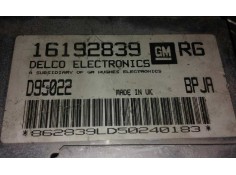 Recambio de centralita motor uce para opel vectra b berlina 1.6 16v   |   0.95 - 0.02 | 1995 - 2002 | 101 cv / 74 kw referencia  2