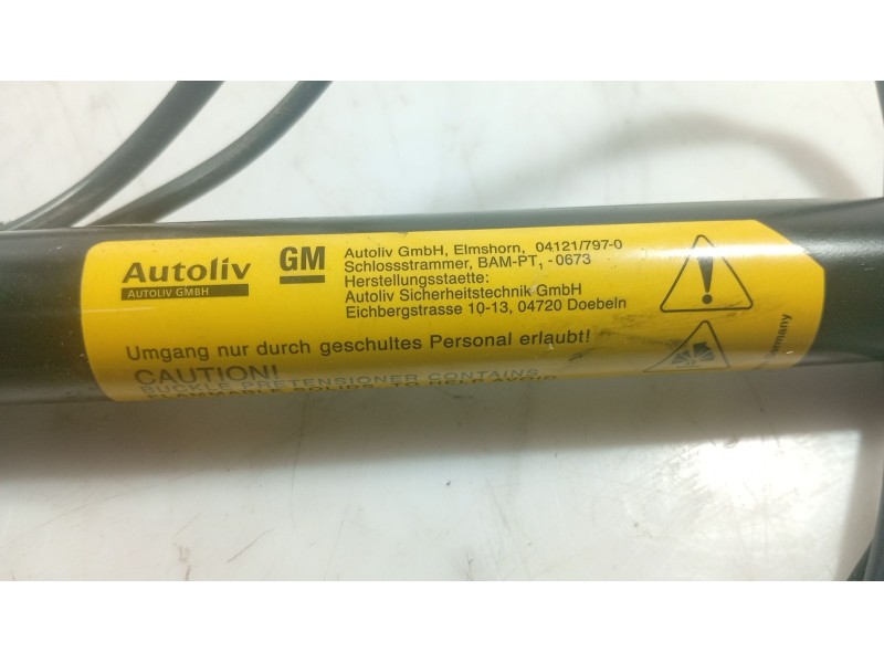 Recambio de anclaje cinturon delantero derecho para opel astra h (a04) 1.4 (l48) referencia OEM IAM   