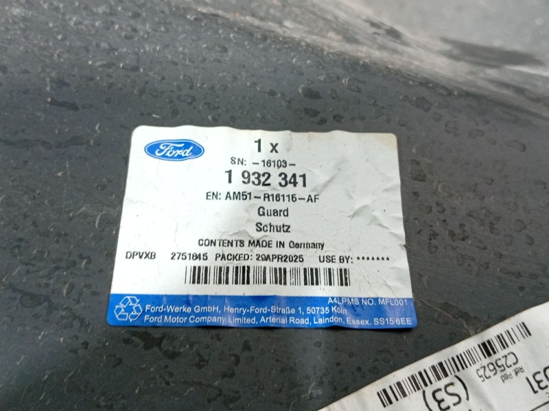 Recambio de paso rueda para ford focus iii 1.5 tdci referencia OEM IAM   