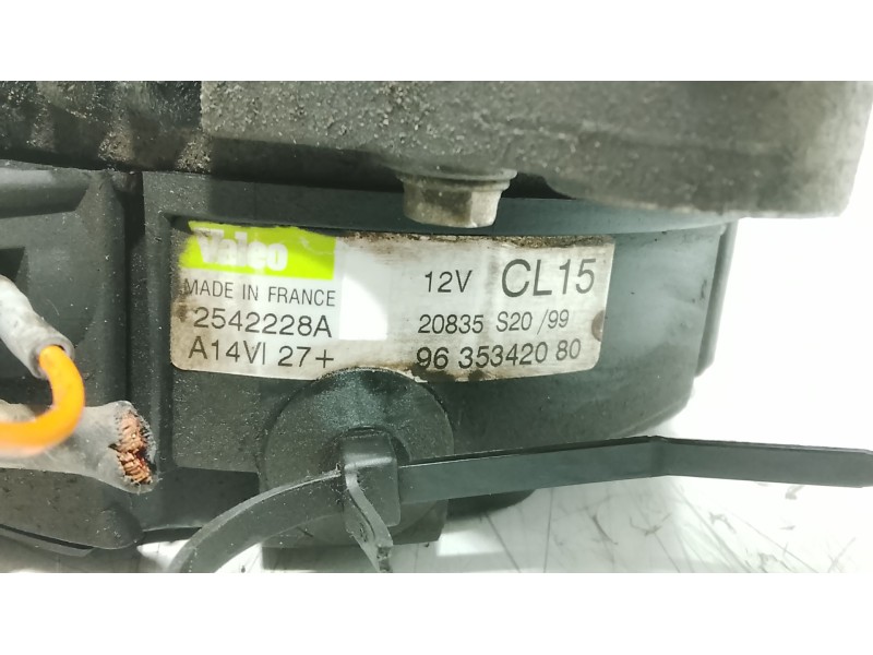 Recambio de alternador para citroën xsara (n1) 2.0 hdi 90 referencia OEM IAM   