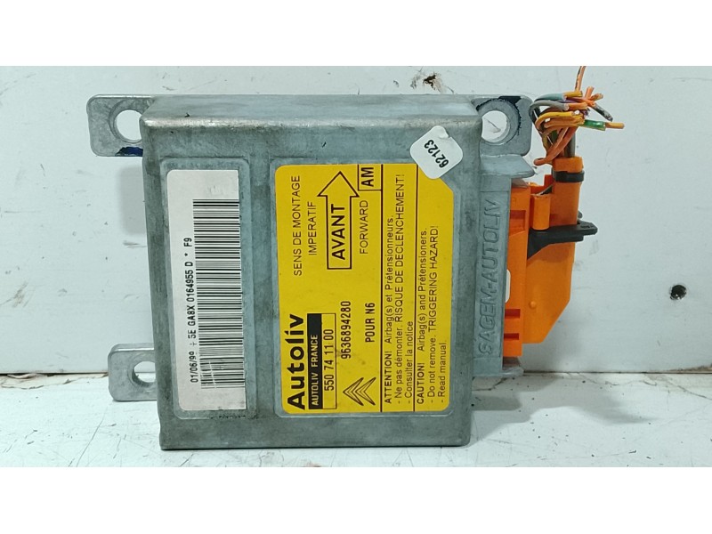 Recambio de centralita airbag para citroën xsara (n1) 2.0 hdi 90 referencia OEM IAM   
