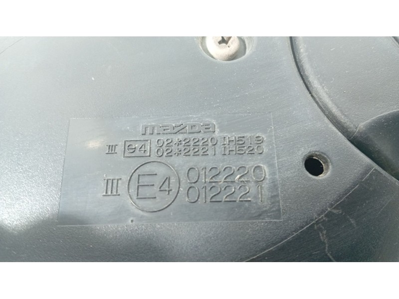 Recambio de retrovisor derecho para mazda 3 (bk) 1.6 di turbo referencia OEM IAM   