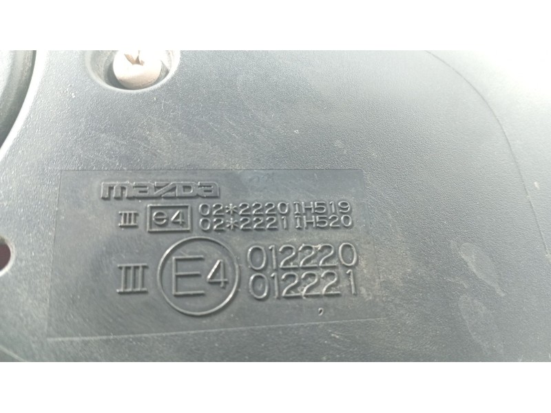 Recambio de retrovisor izquierdo para mazda 3 (bk) 1.6 di turbo referencia OEM IAM   