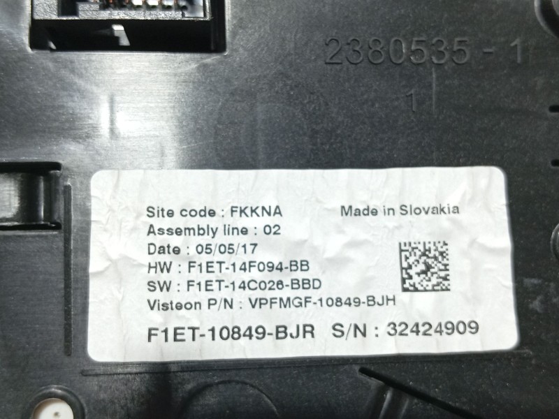 Recambio de cuadro instrumentos para ford focus iii 1.0 ecoboost referencia OEM IAM   