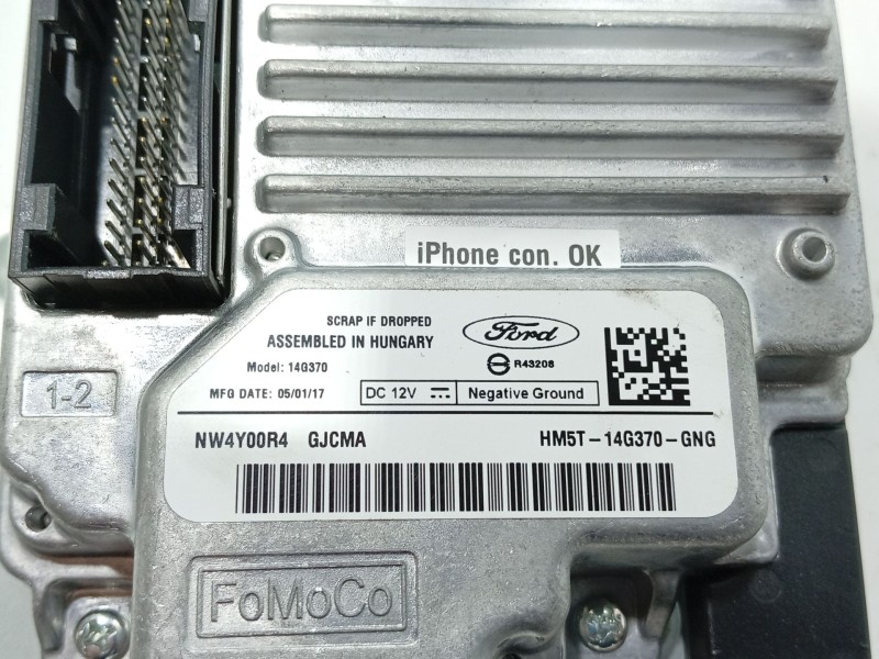 Recambio de pantalla multifuncion para ford focus iii 1.0 ecoboost referencia OEM IAM   