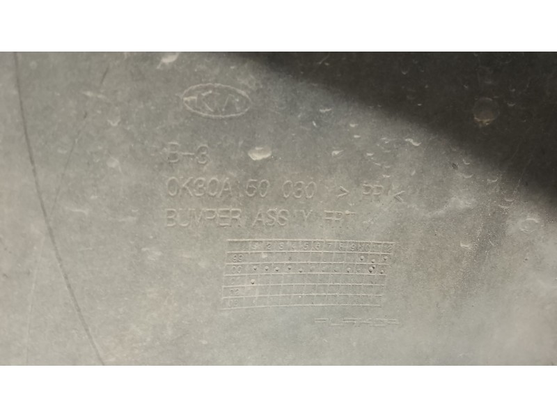 Recambio de paragolpes delantero para kia rio i sedán (dc_) 1.5 16v referencia OEM IAM   